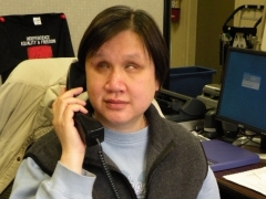 Photo of  ILRCSF staff member Erica Li