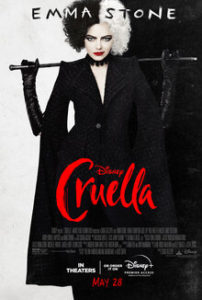 Movie poster for Cruella